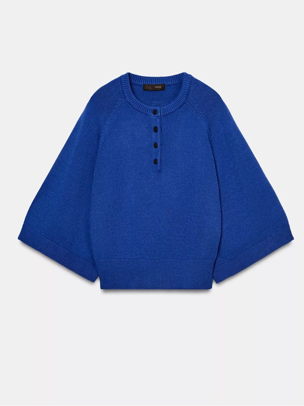 🆕 Zara Wide Sleeve Knit Jumper - Picture 4 of 8